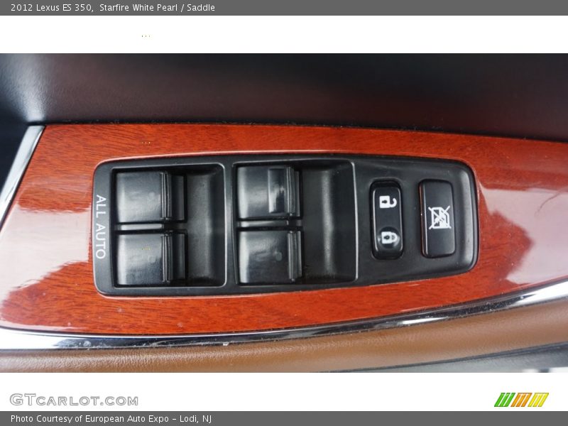Starfire White Pearl / Saddle 2012 Lexus ES 350