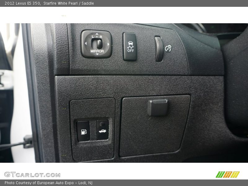 Starfire White Pearl / Saddle 2012 Lexus ES 350