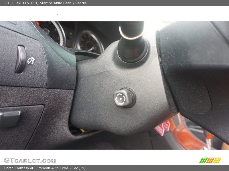 Starfire White Pearl / Saddle 2012 Lexus ES 350