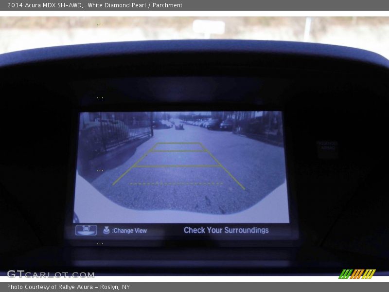 White Diamond Pearl / Parchment 2014 Acura MDX SH-AWD