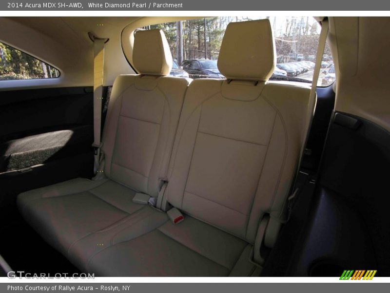 White Diamond Pearl / Parchment 2014 Acura MDX SH-AWD