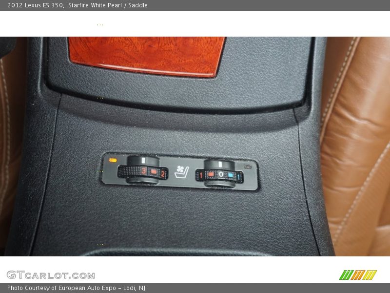 Starfire White Pearl / Saddle 2012 Lexus ES 350