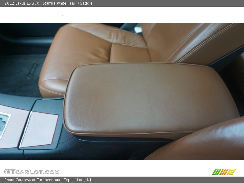 Starfire White Pearl / Saddle 2012 Lexus ES 350