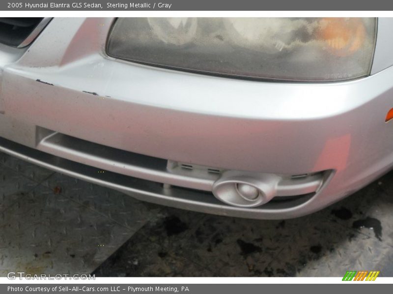 Sterling Metallic / Gray 2005 Hyundai Elantra GLS Sedan