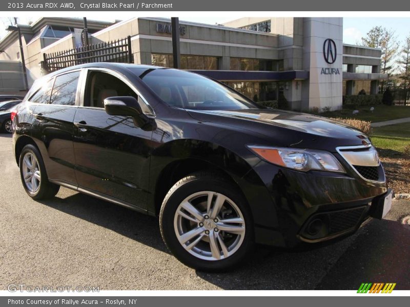 Crystal Black Pearl / Parchment 2013 Acura RDX AWD