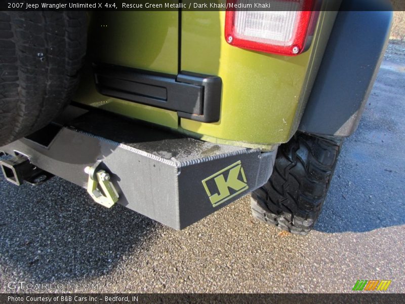 Rescue Green Metallic / Dark Khaki/Medium Khaki 2007 Jeep Wrangler Unlimited X 4x4