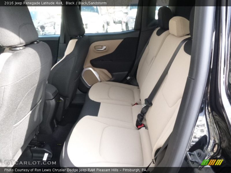 Black / Black/Sandstorm 2016 Jeep Renegade Latitude 4x4