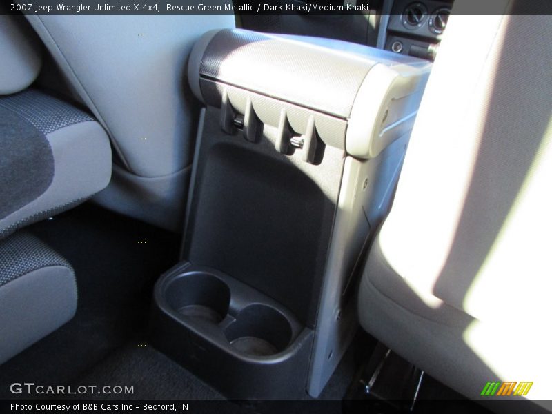 Rescue Green Metallic / Dark Khaki/Medium Khaki 2007 Jeep Wrangler Unlimited X 4x4