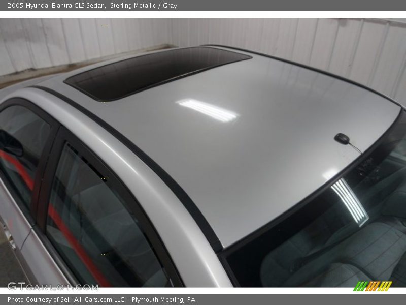 Sterling Metallic / Gray 2005 Hyundai Elantra GLS Sedan