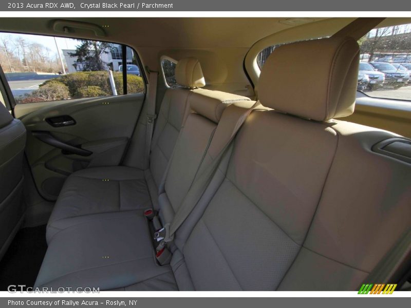 Crystal Black Pearl / Parchment 2013 Acura RDX AWD