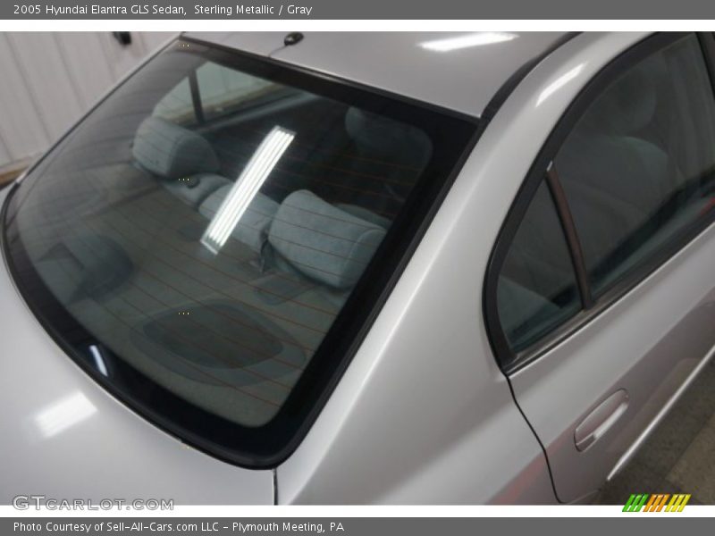 Sterling Metallic / Gray 2005 Hyundai Elantra GLS Sedan