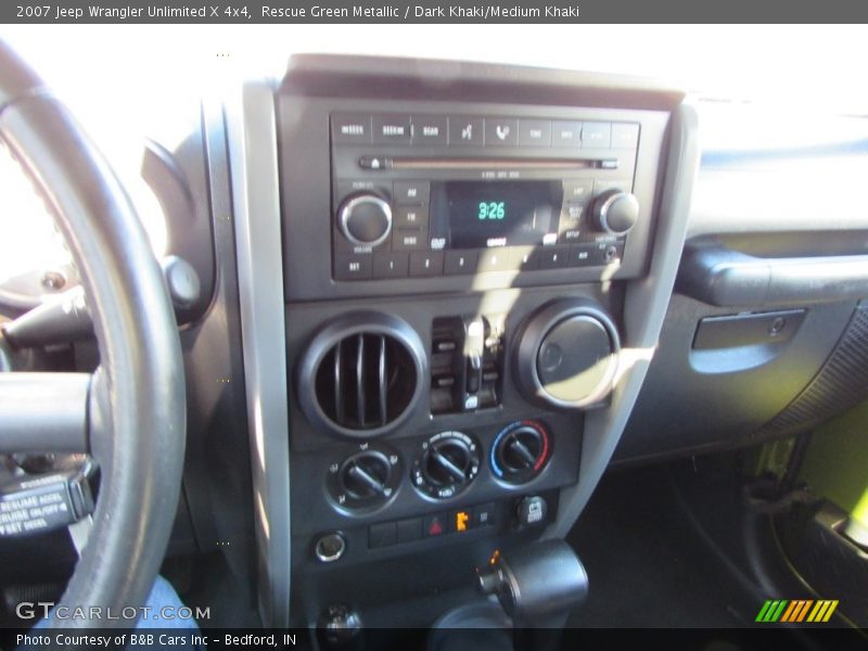 Rescue Green Metallic / Dark Khaki/Medium Khaki 2007 Jeep Wrangler Unlimited X 4x4