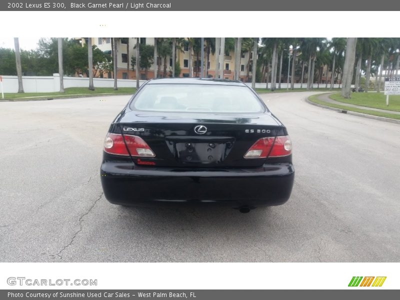 Black Garnet Pearl / Light Charcoal 2002 Lexus ES 300