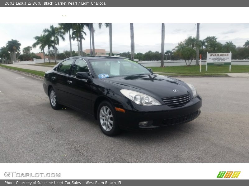 Black Garnet Pearl / Light Charcoal 2002 Lexus ES 300