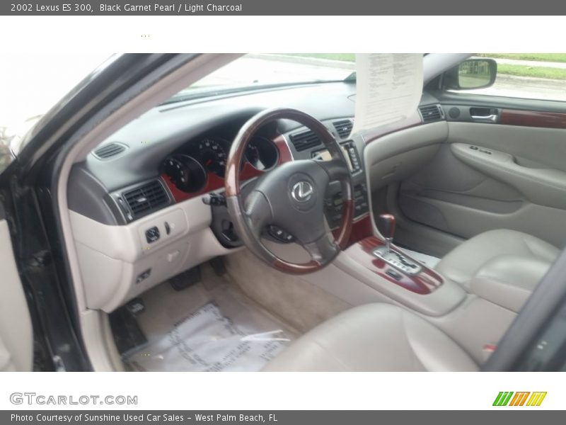 Black Garnet Pearl / Light Charcoal 2002 Lexus ES 300