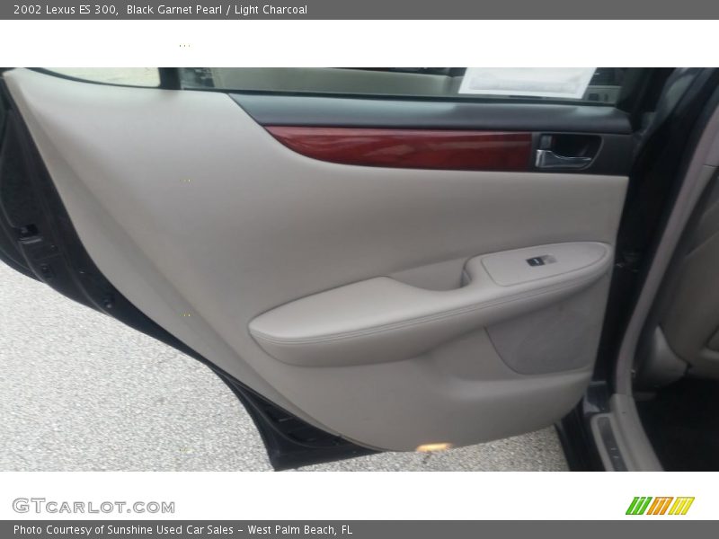 Black Garnet Pearl / Light Charcoal 2002 Lexus ES 300
