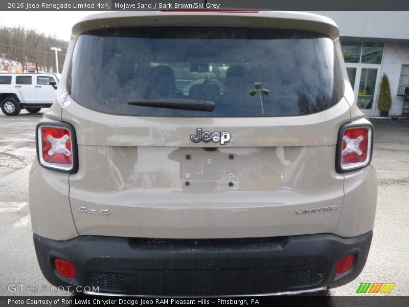 Mojave Sand / Bark Brown/Ski Grey 2016 Jeep Renegade Limited 4x4