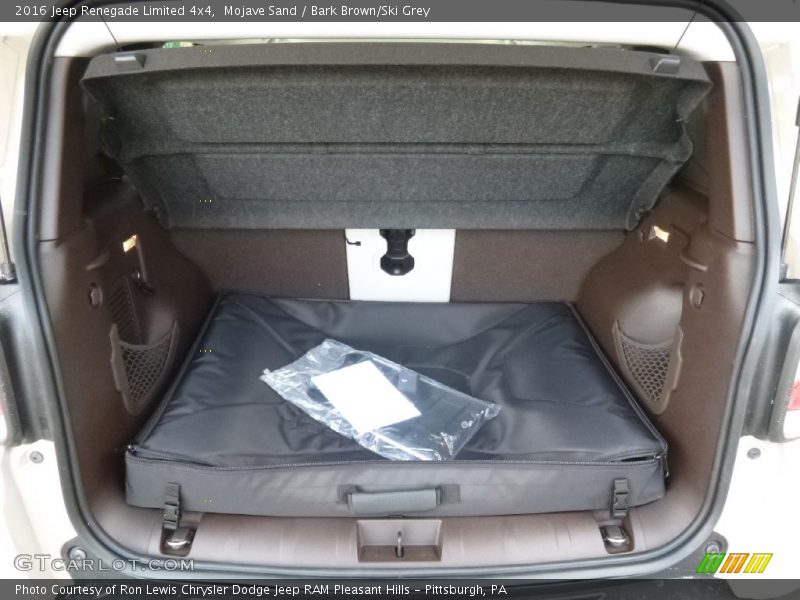  2016 Renegade Limited 4x4 Trunk