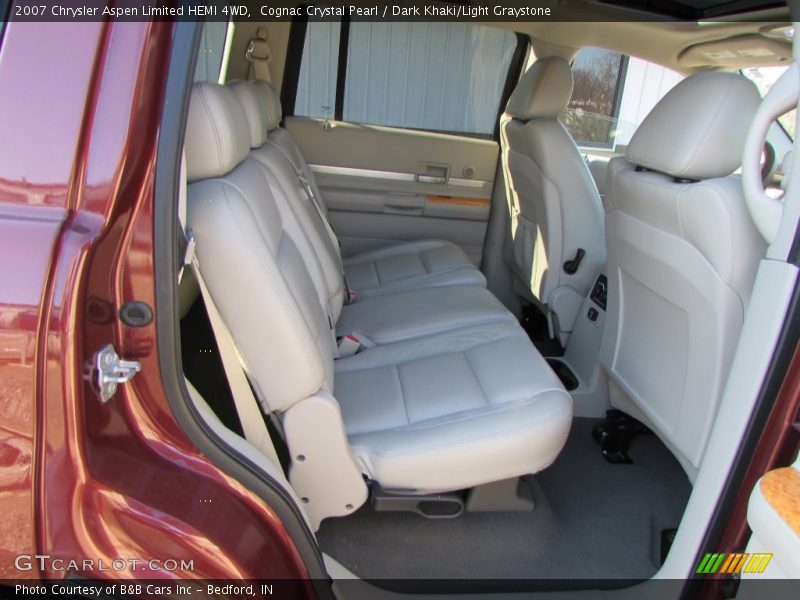 Cognac Crystal Pearl / Dark Khaki/Light Graystone 2007 Chrysler Aspen Limited HEMI 4WD