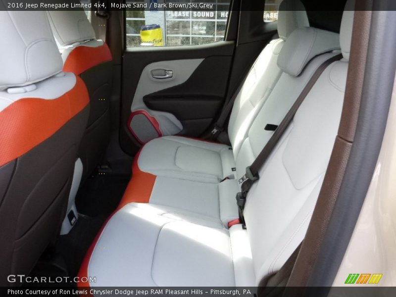 Mojave Sand / Bark Brown/Ski Grey 2016 Jeep Renegade Limited 4x4