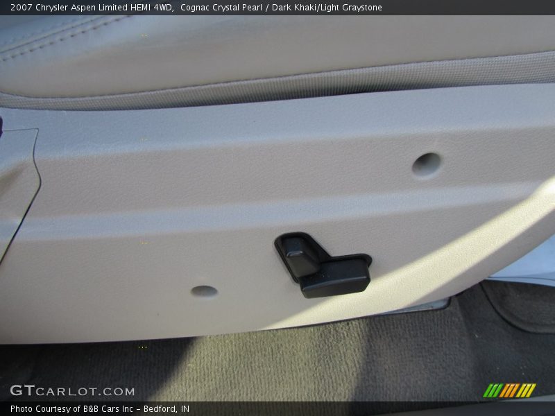 Cognac Crystal Pearl / Dark Khaki/Light Graystone 2007 Chrysler Aspen Limited HEMI 4WD