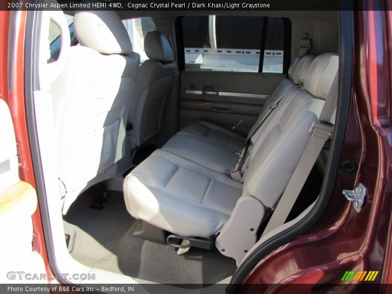 Cognac Crystal Pearl / Dark Khaki/Light Graystone 2007 Chrysler Aspen Limited HEMI 4WD