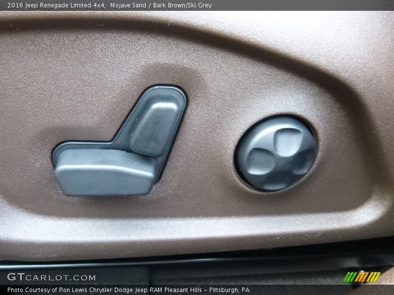 Mojave Sand / Bark Brown/Ski Grey 2016 Jeep Renegade Limited 4x4