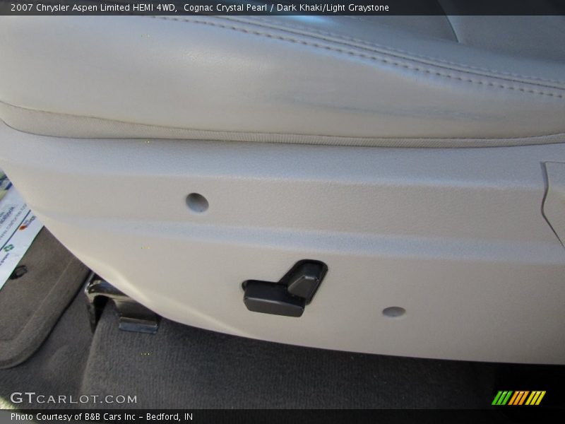 Cognac Crystal Pearl / Dark Khaki/Light Graystone 2007 Chrysler Aspen Limited HEMI 4WD