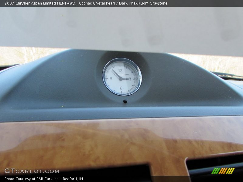 Cognac Crystal Pearl / Dark Khaki/Light Graystone 2007 Chrysler Aspen Limited HEMI 4WD