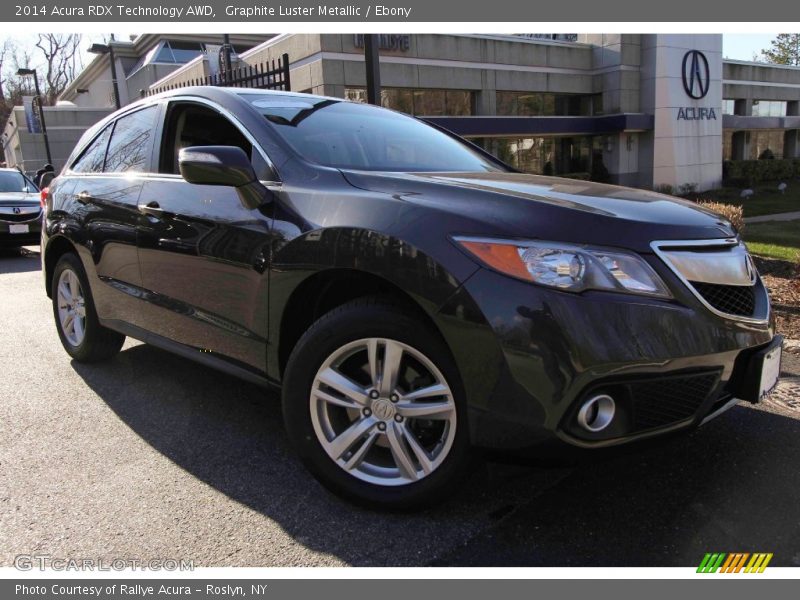 Graphite Luster Metallic / Ebony 2014 Acura RDX Technology AWD