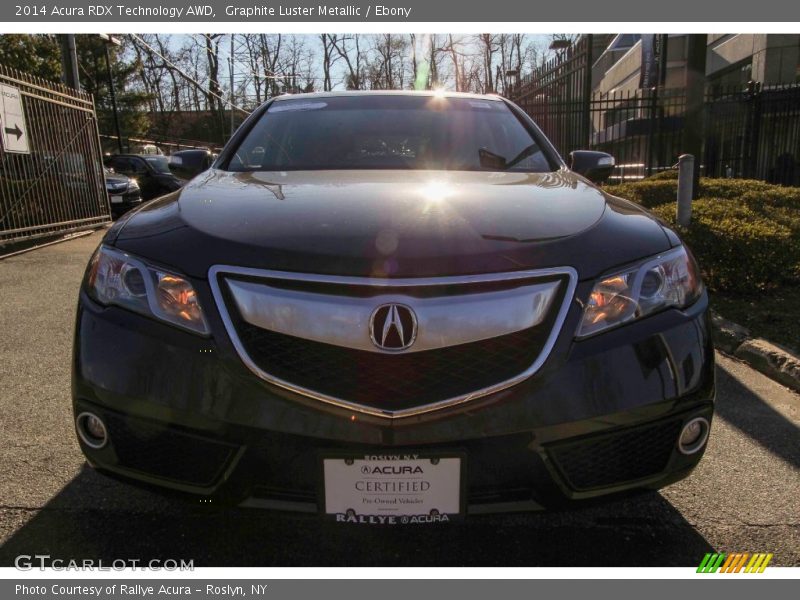 Graphite Luster Metallic / Ebony 2014 Acura RDX Technology AWD