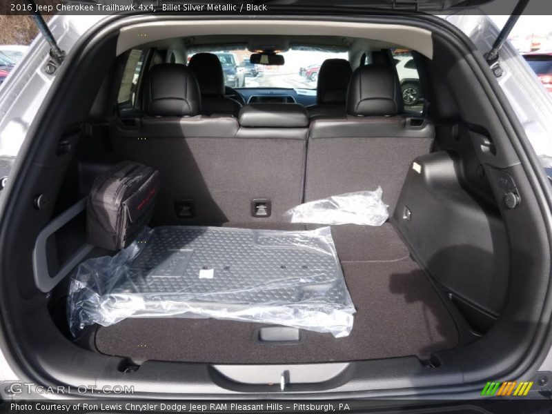 Billet Silver Metallic / Black 2016 Jeep Cherokee Trailhawk 4x4