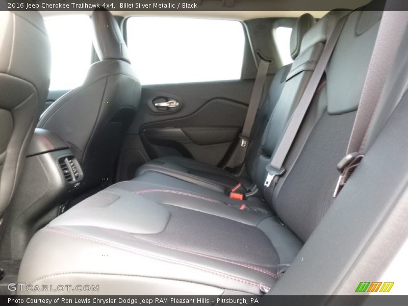 Billet Silver Metallic / Black 2016 Jeep Cherokee Trailhawk 4x4