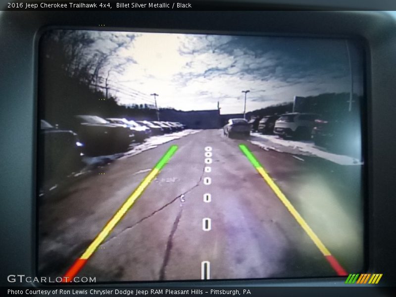 Billet Silver Metallic / Black 2016 Jeep Cherokee Trailhawk 4x4