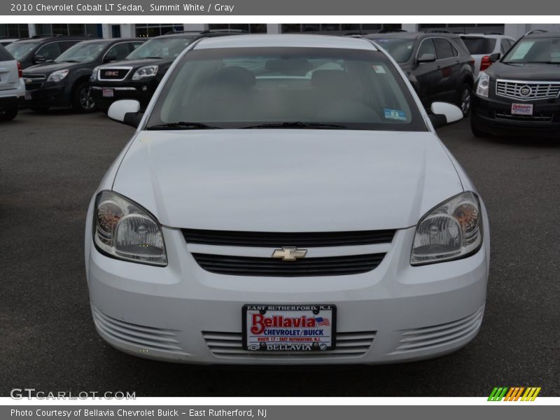Summit White / Gray 2010 Chevrolet Cobalt LT Sedan