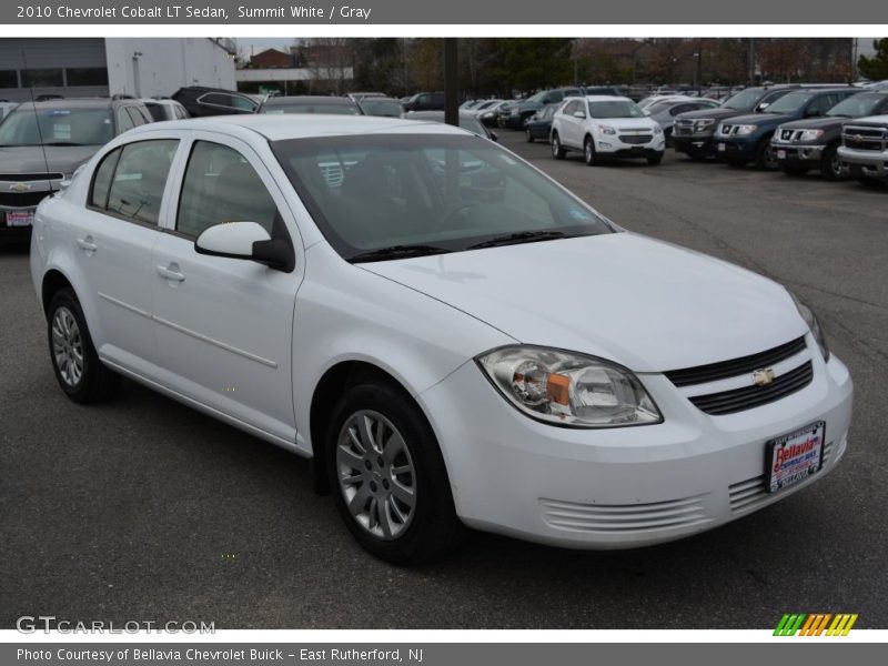 Summit White / Gray 2010 Chevrolet Cobalt LT Sedan