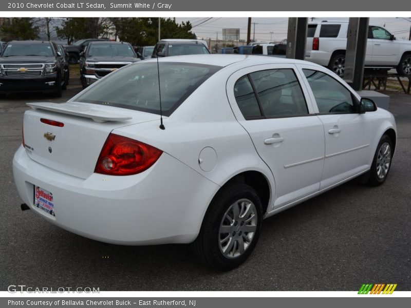 Summit White / Gray 2010 Chevrolet Cobalt LT Sedan
