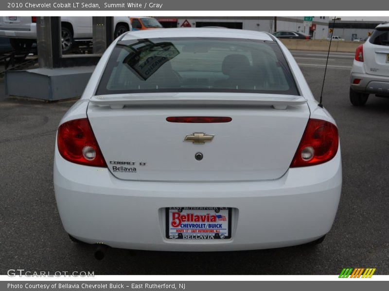 Summit White / Gray 2010 Chevrolet Cobalt LT Sedan