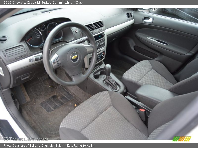 Summit White / Gray 2010 Chevrolet Cobalt LT Sedan