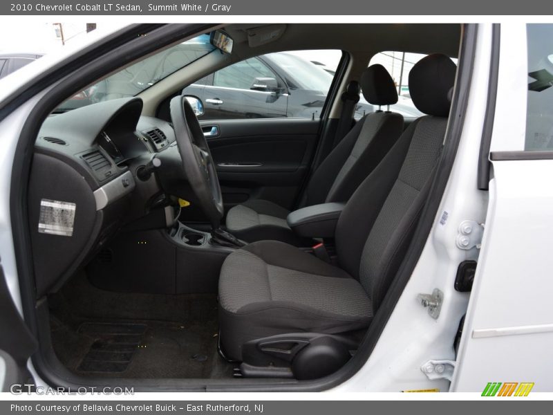 Summit White / Gray 2010 Chevrolet Cobalt LT Sedan
