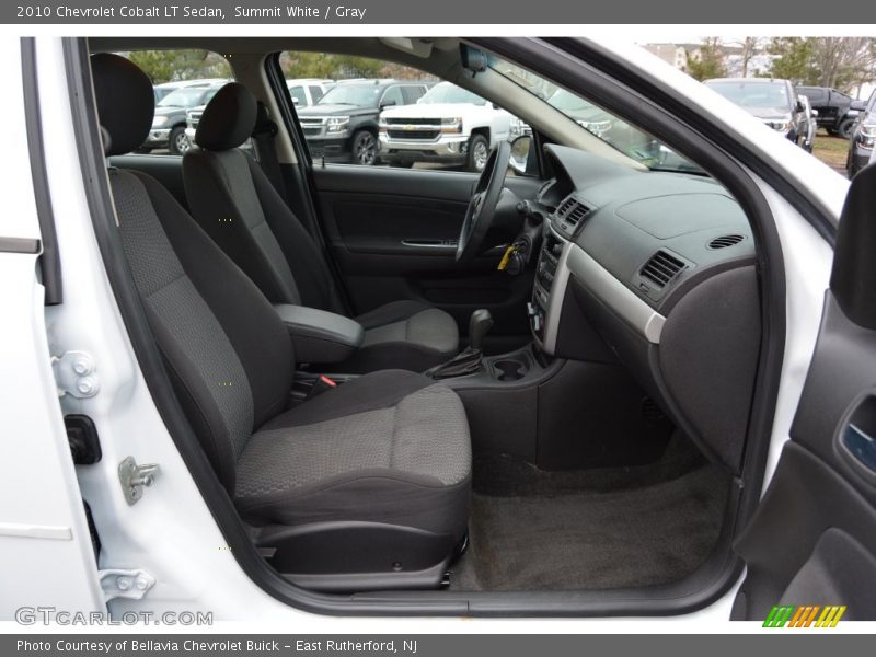 Summit White / Gray 2010 Chevrolet Cobalt LT Sedan