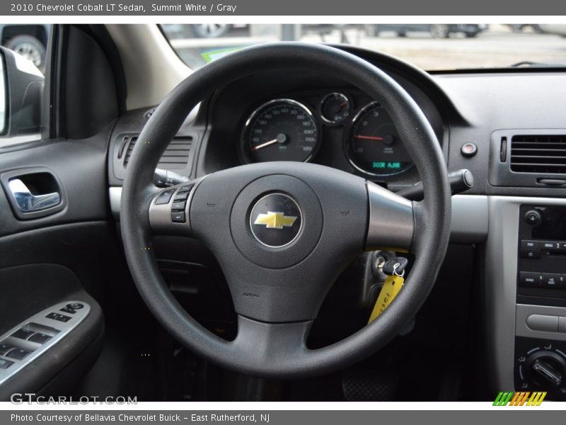 Summit White / Gray 2010 Chevrolet Cobalt LT Sedan