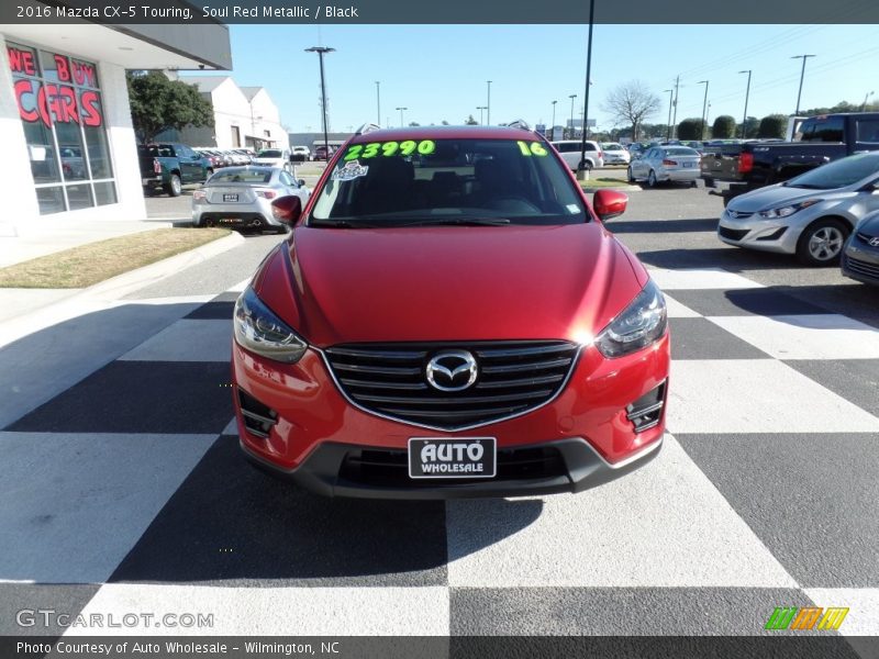 Soul Red Metallic / Black 2016 Mazda CX-5 Touring
