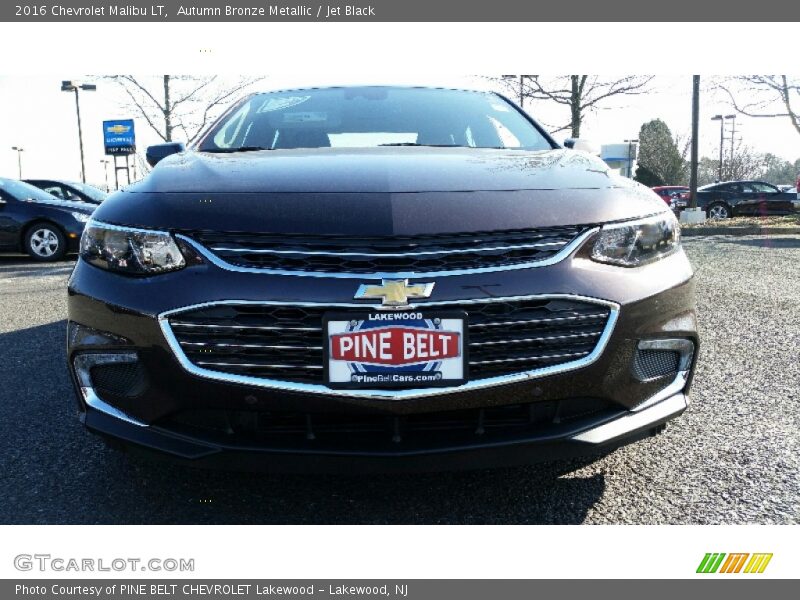Autumn Bronze Metallic / Jet Black 2016 Chevrolet Malibu LT
