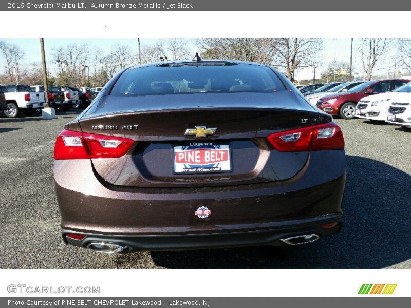 Autumn Bronze Metallic / Jet Black 2016 Chevrolet Malibu LT