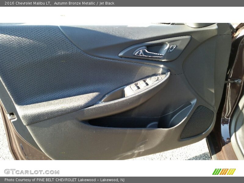Autumn Bronze Metallic / Jet Black 2016 Chevrolet Malibu LT