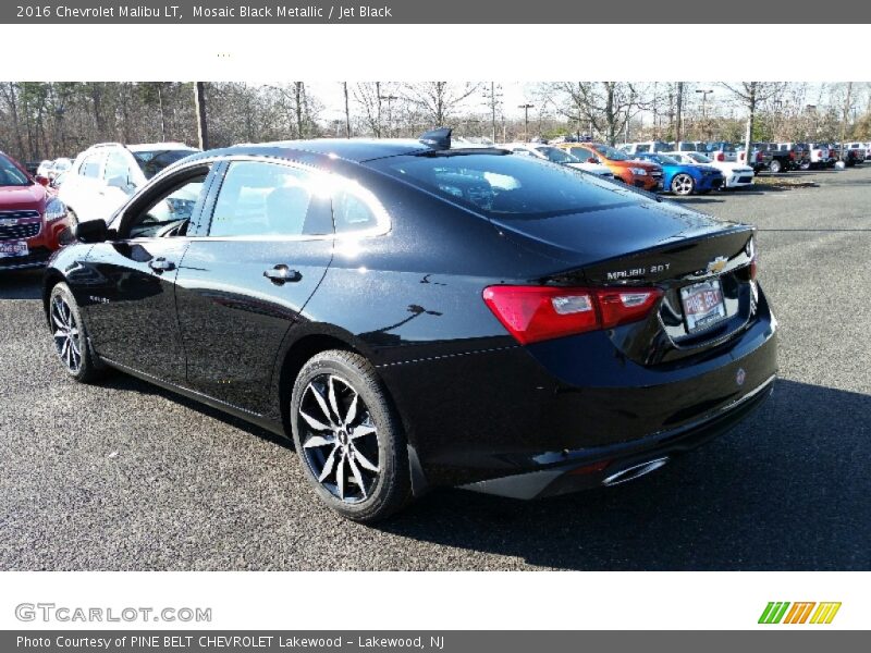 Mosaic Black Metallic / Jet Black 2016 Chevrolet Malibu LT
