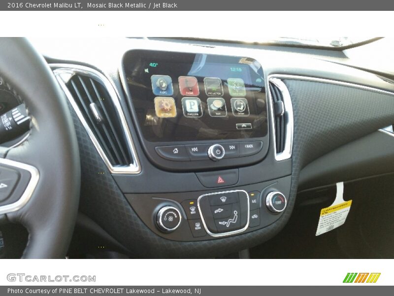 Mosaic Black Metallic / Jet Black 2016 Chevrolet Malibu LT