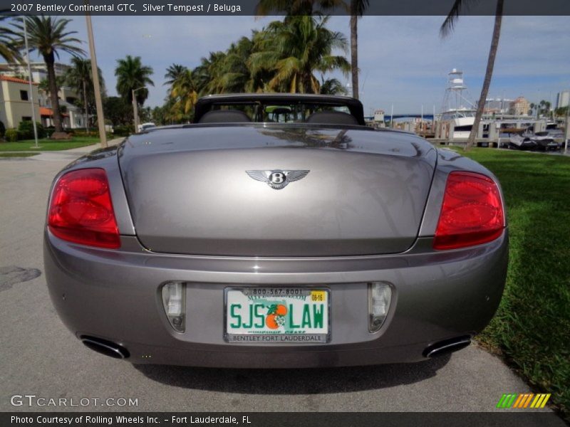 Silver Tempest / Beluga 2007 Bentley Continental GTC