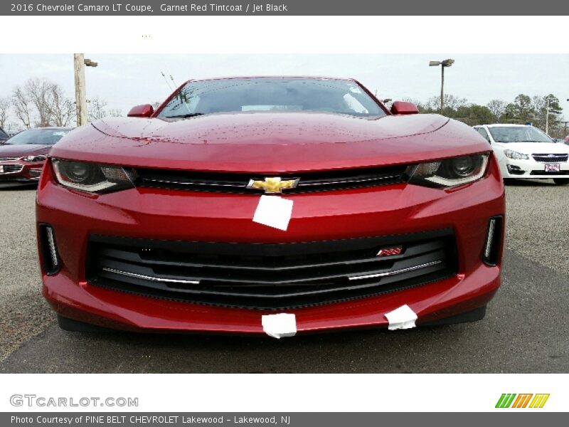 Garnet Red Tintcoat / Jet Black 2016 Chevrolet Camaro LT Coupe